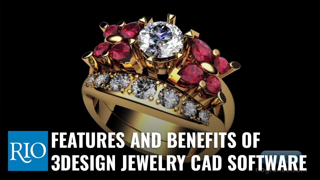 Features and Benefits of 3Design Jewelry CAD Software