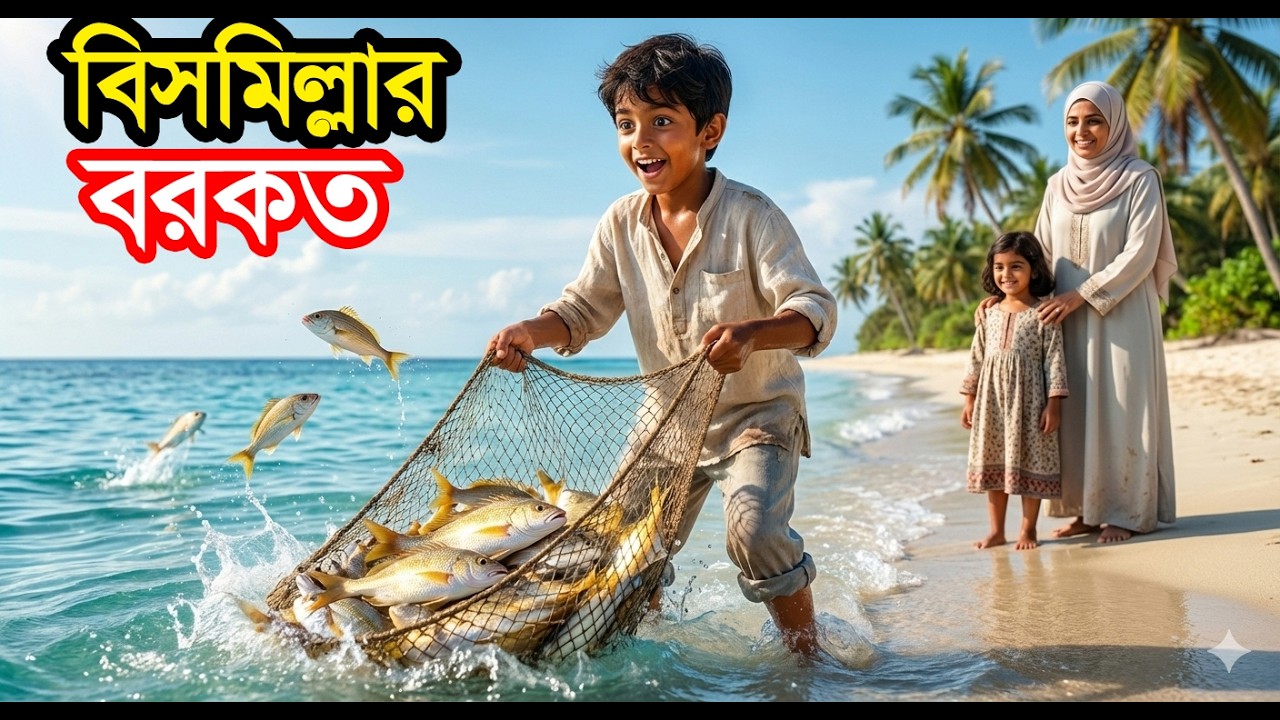 বিসমিল্লার বরকত| Bangla Islamic Motivational & Inspirational Story | Life Changing golpo | 04