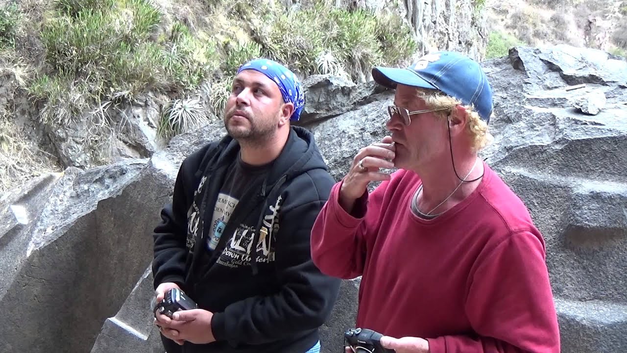 Brien Foerster and Yousef Awyan in the Sacred Valley, Peru, September 2014.