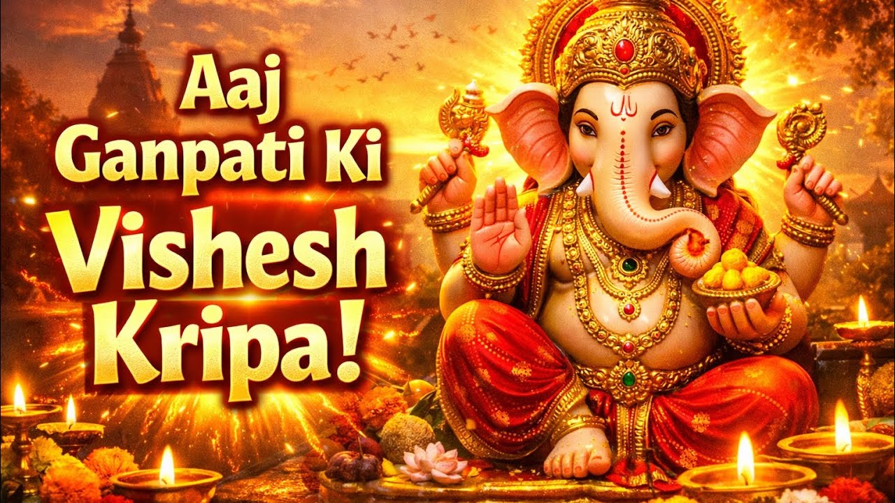 🛕 Aaj Ganpati Ki Vishesh Kripa | Powerful Raksha Kavach Mantra 🌸|ganesh bhakti 2026