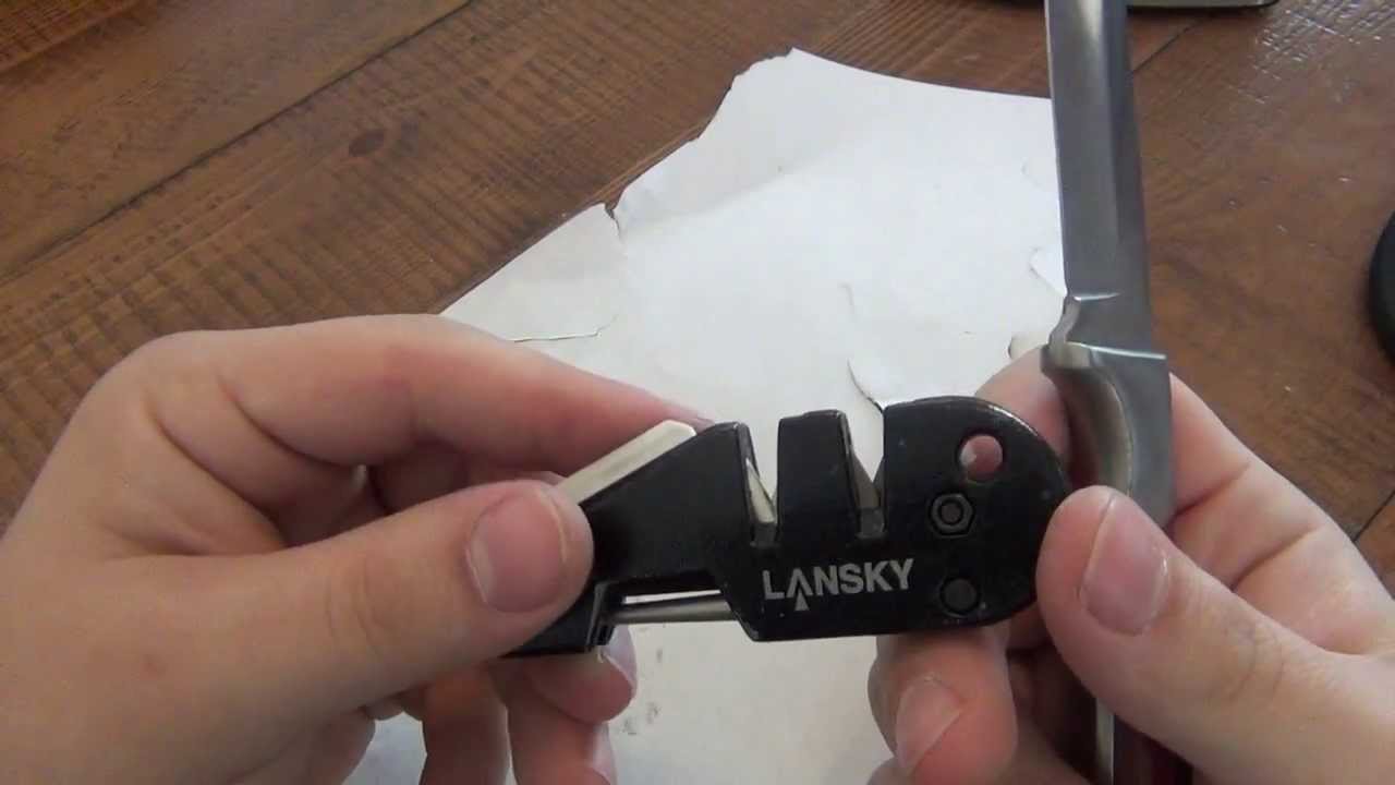 Обзор точилки для ножей: Lansky 