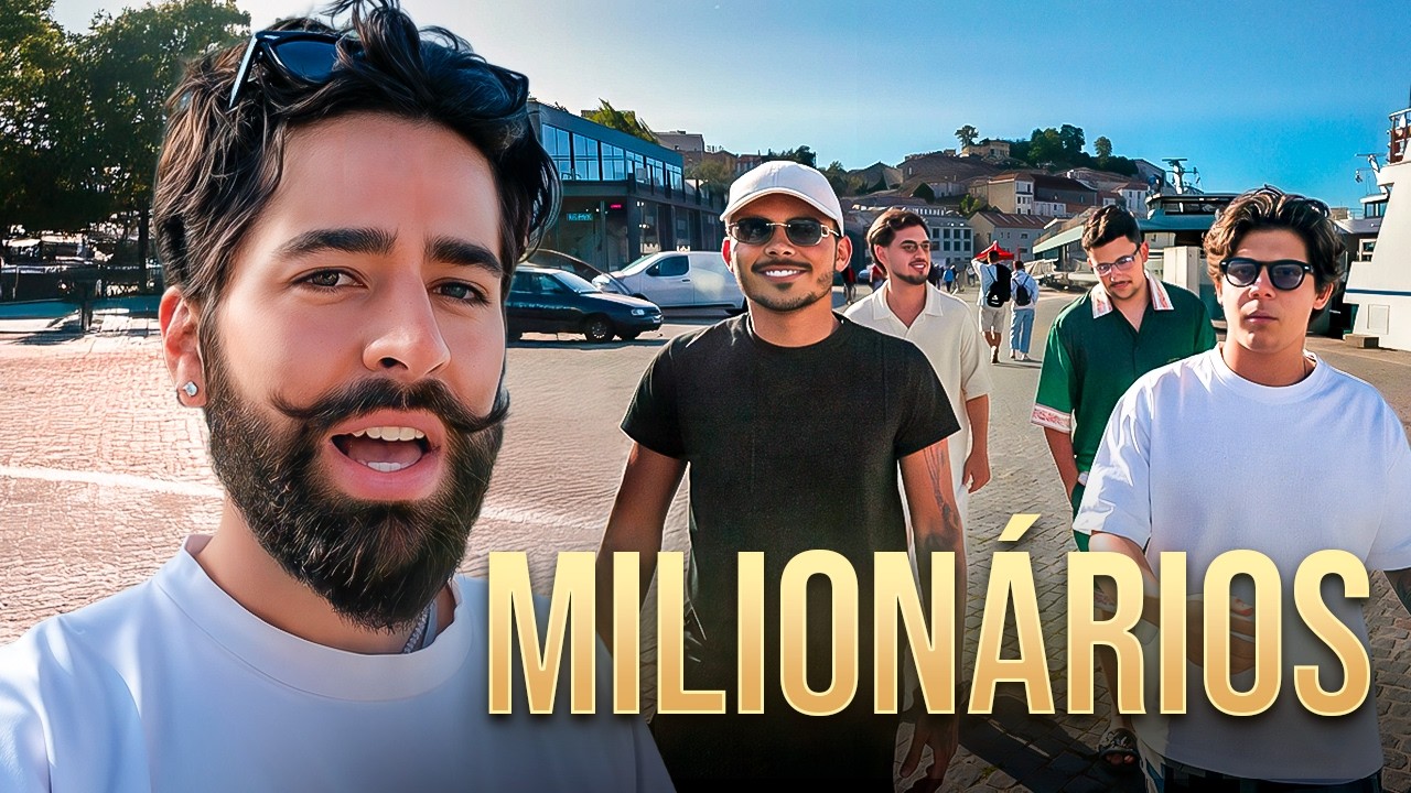 Vlog em Portugal com afiliados e produtores MILION&Aacute;RIOS