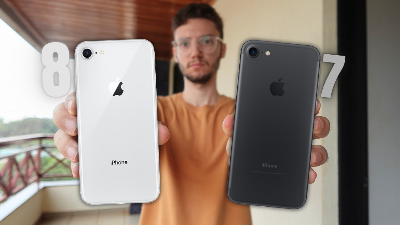 iPHONE 7 vs. iPHONE 8 (em 2025) || APPS FUNCIONAM?