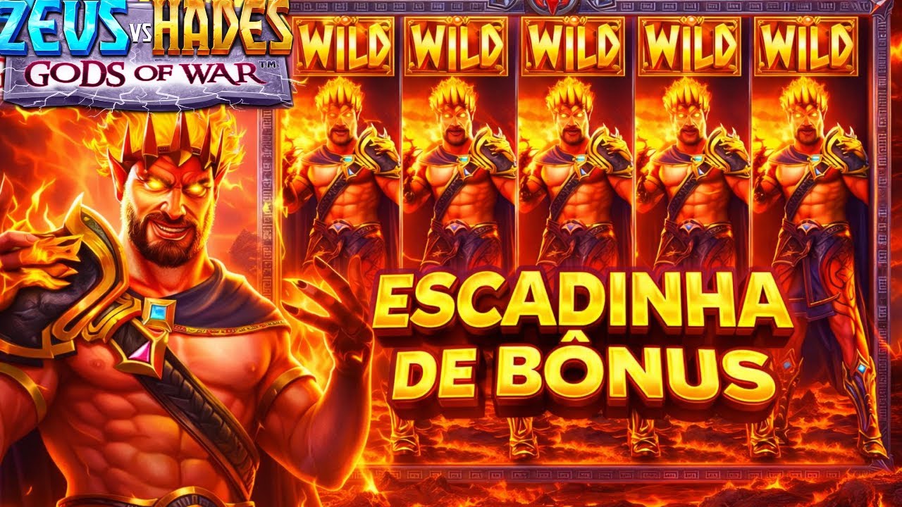 3 WILDS !! FlZ ESCADlNHA DE B0NUS NO ZEUS VS HADES E JÁ FORREI NO 2º B0NUS 🔥🔥