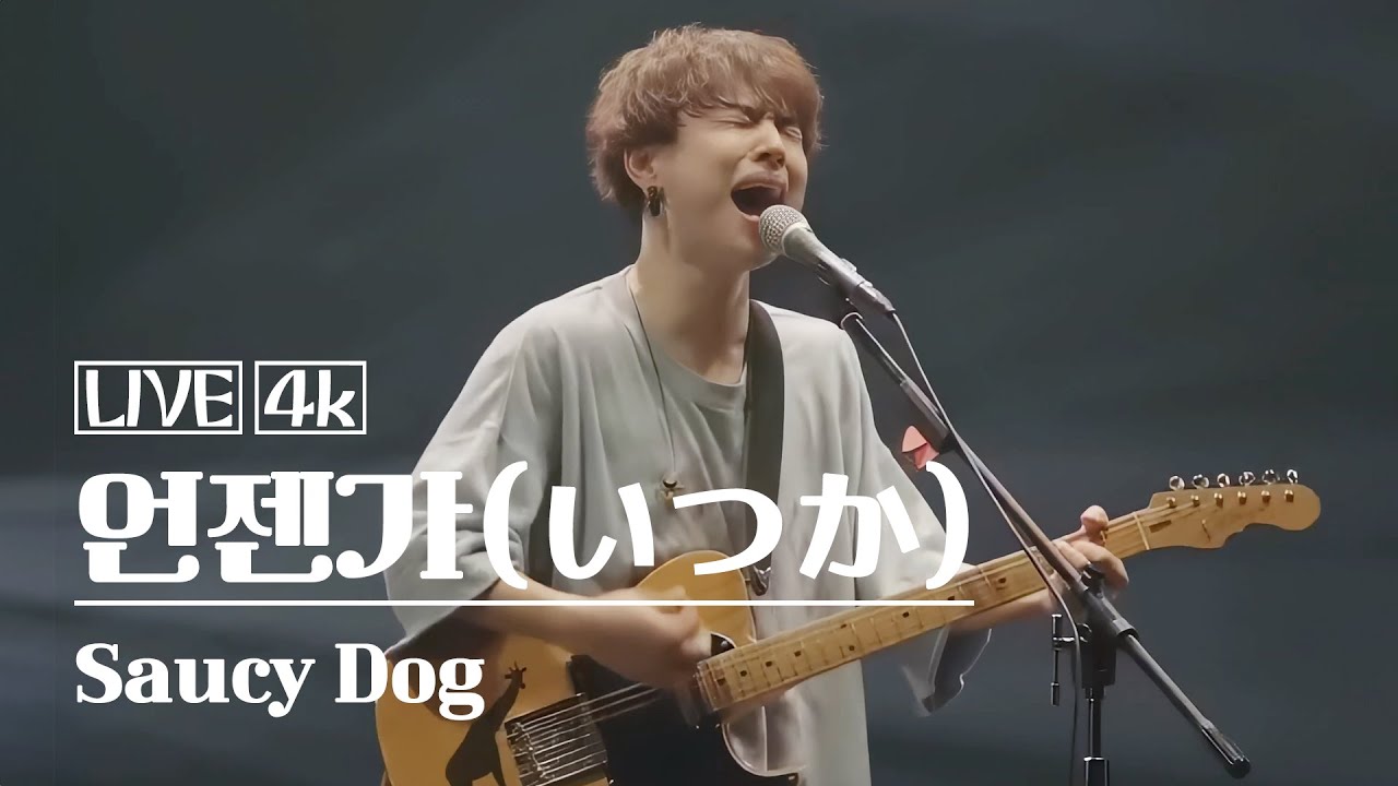 사우시도그 내한 예습🎸│Saucy Dog - 언젠가(いつか, 이츠카) 라이브 4K [가사/번역/해석]