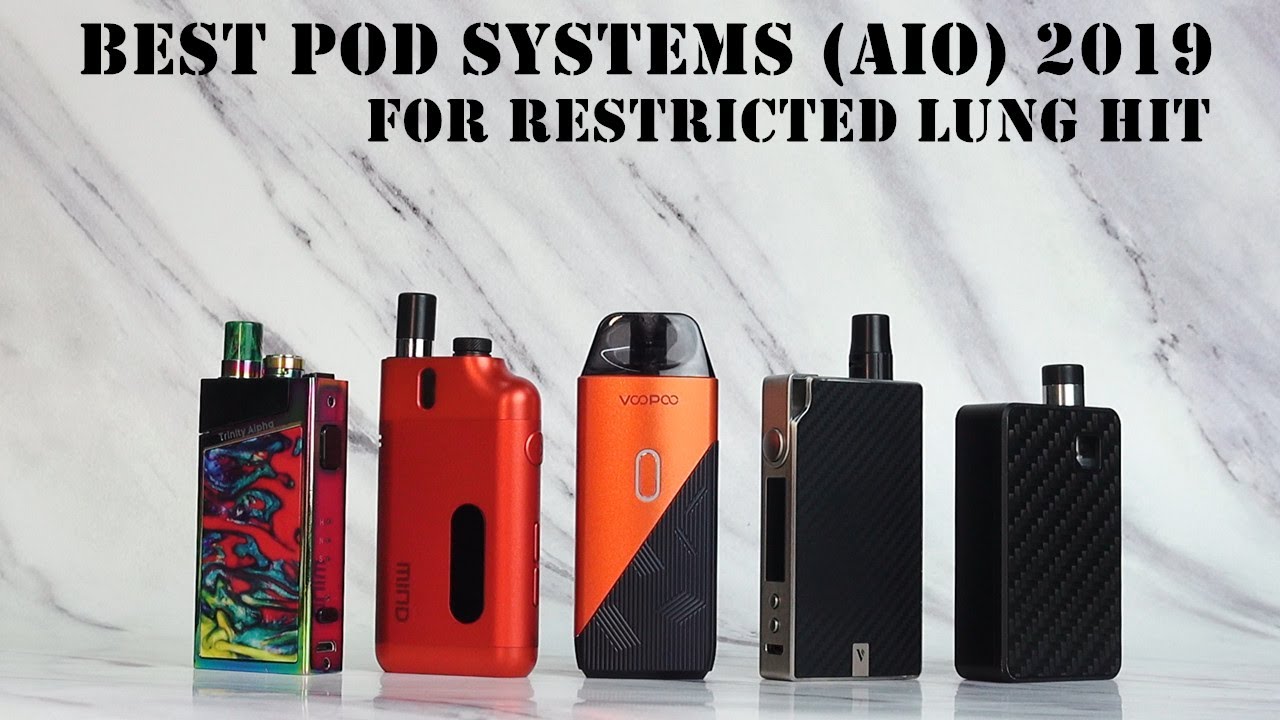 BEST POD SYSTEM/POD VAPES for restricted DL vaping in 2019 | Over 30 vape pods tested