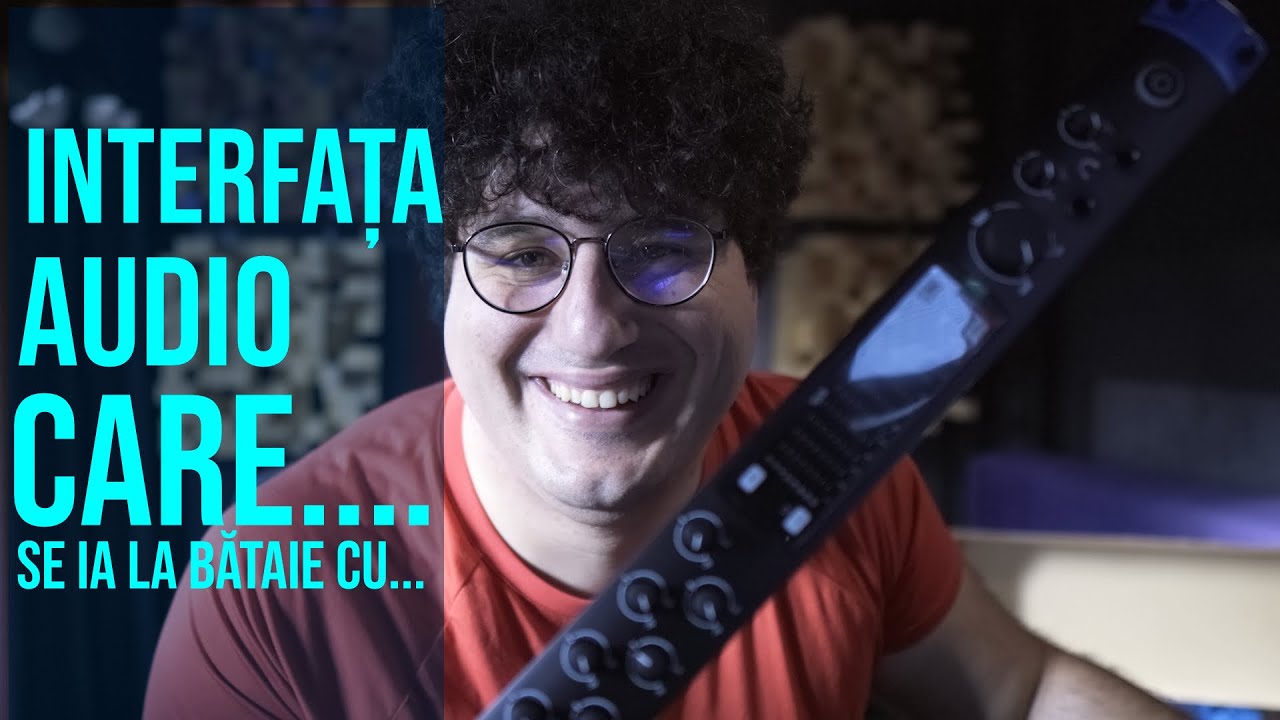 Unboxing interfață audio