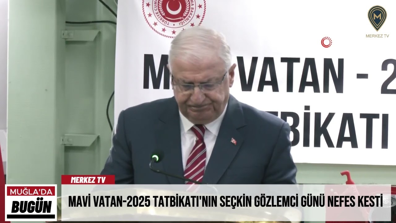 Mavi Vatan-2025 Tatbikatı'nın Se&ccedil;kin G&ouml;zlemci G&uuml;n&uuml; nefes kesti