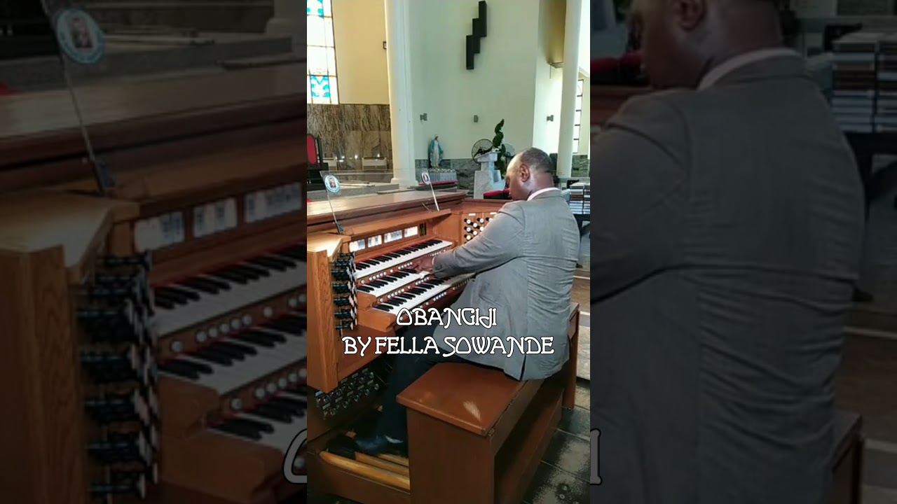 BABATUNDE SOSAN AT ORGANWORSHIP