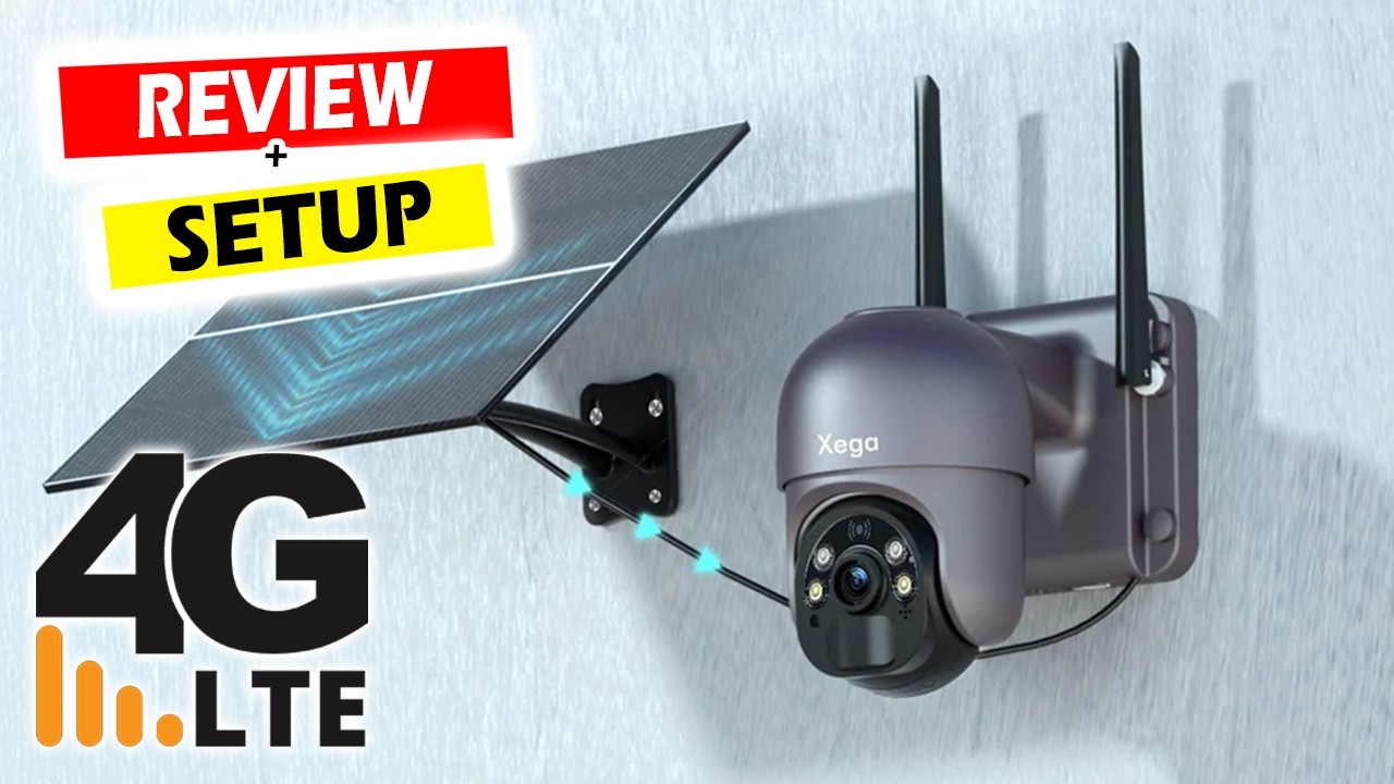 Best 4g Security Camera Outdoor | Xega 3G/4G LTE Security Camera