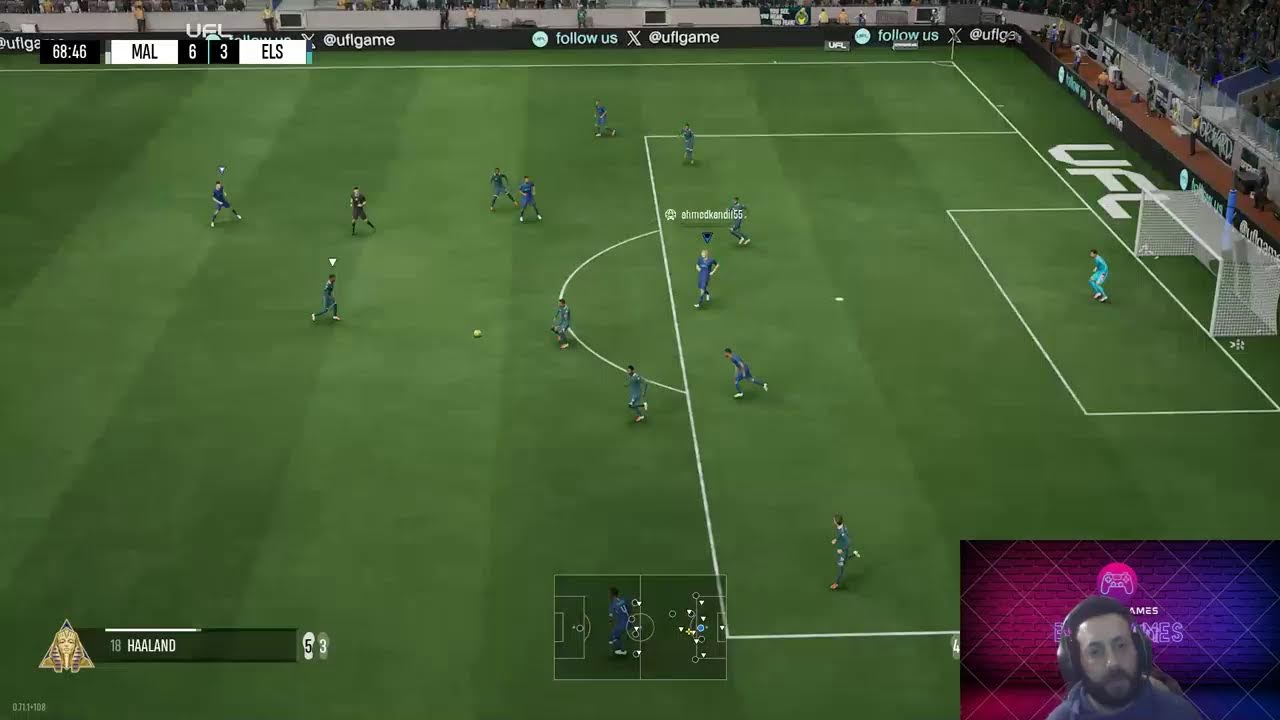 UFL road to divison 1  افضل لعبة كرة قدم