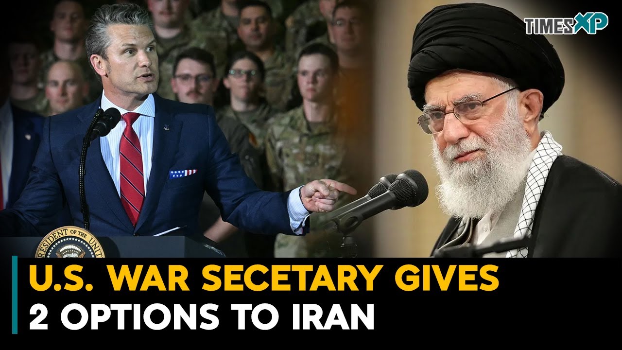 U.S. War Secetary Gives 2 Options To Iran To Survive| Iran-Israel War