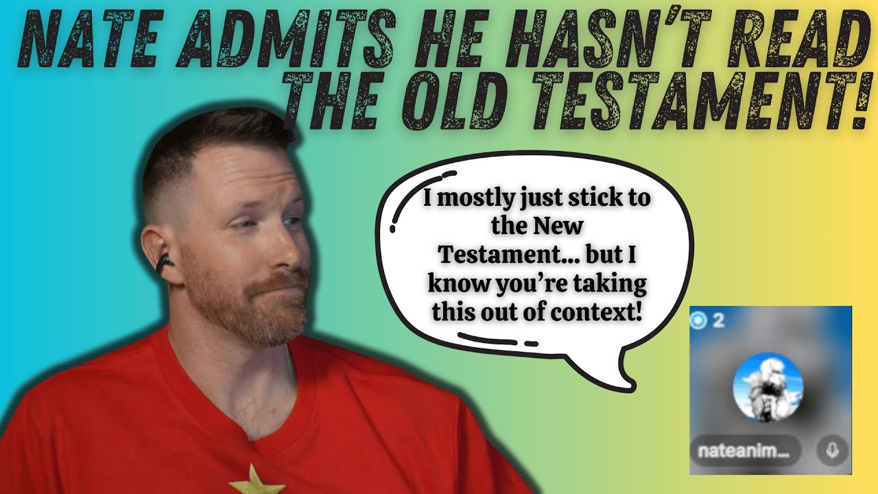 Christian KNOWS I am taking the verses out of context.... can't tell me what the context is 😂