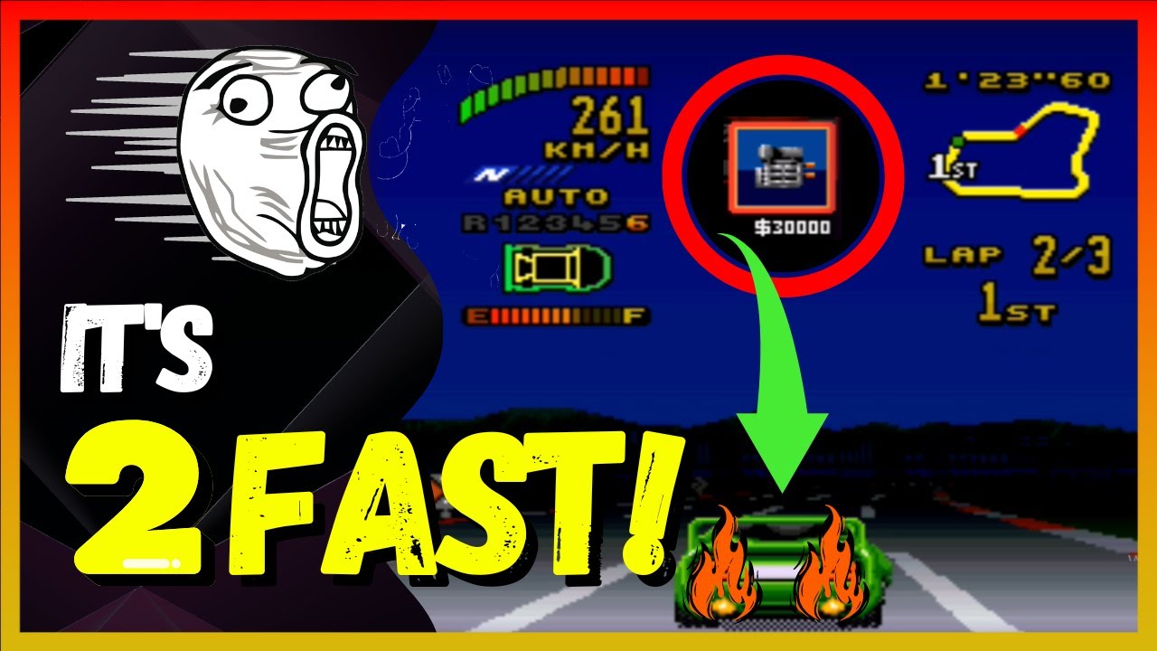 Top Gear 2 (Super Nintendo) Longplay / #5 France