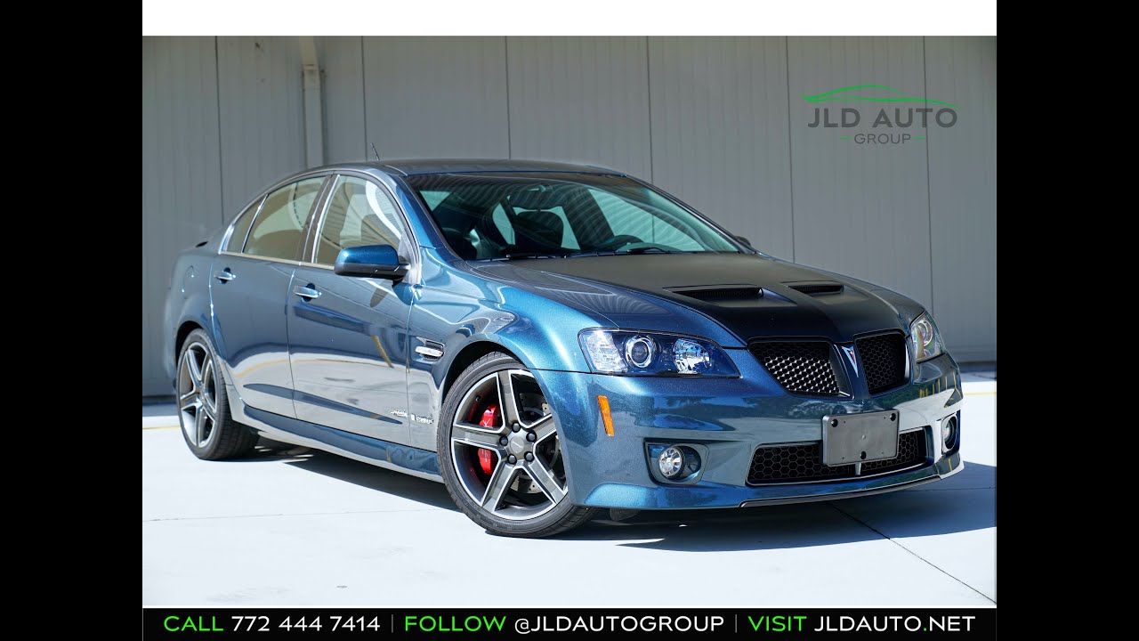 2009 Pontiac G8 GXP Firehawk FOR SALE! 1 of 9 Produced! 6 speed manual! 2k miles! Pacific Slate!