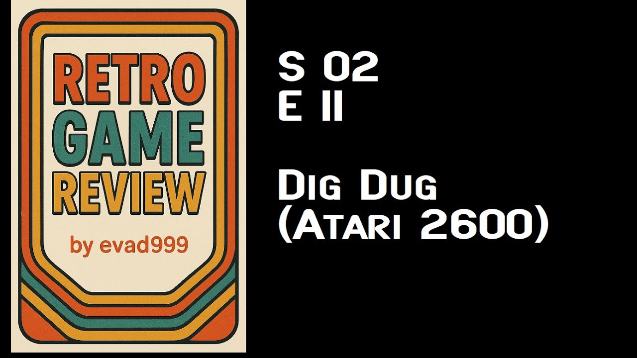 Retro Game Review: Dig Dug (2600)