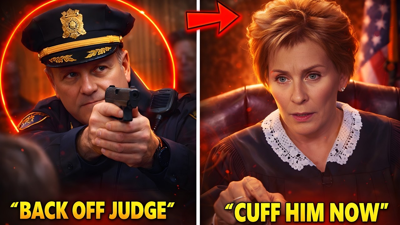 Police Chief Points Gun at Judge Judy — Gets ARRESTED in 45 Seconds