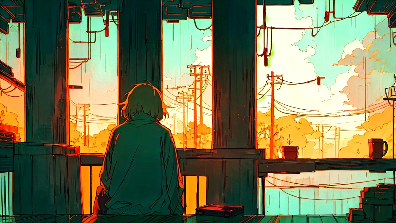 Lofi Hip Hop Radio 🎵 Rainy Night Beats | Study / Sleep / Chill