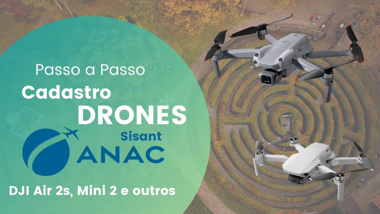 Cadastrar DRONE na ANAC | SISANT | PASSO A PASSO | DJI Air 2s - Mini2 - outros