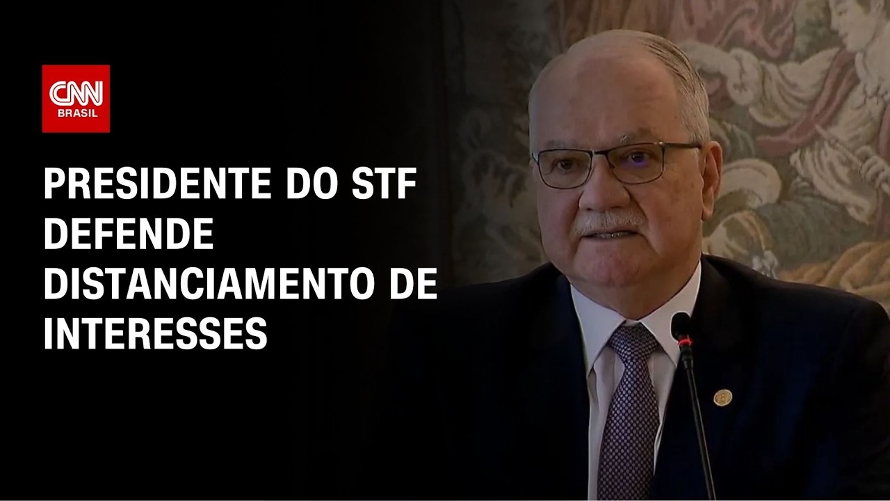 Edson Fachin defende distanciamento de interesses no STF | CNN 360&ordm;