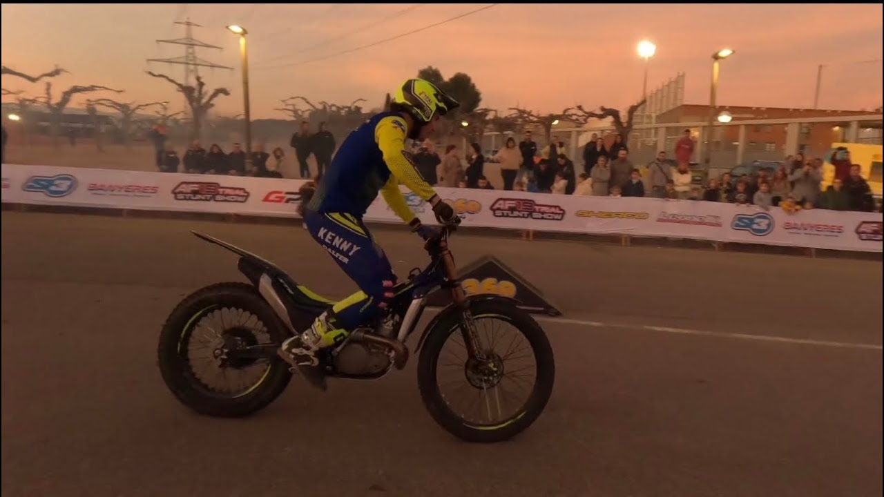 STUNT SHOW ARNAU FARRE 2024 #stunt #moto #trial #show #action #wow #amazing #backflip #fly #360