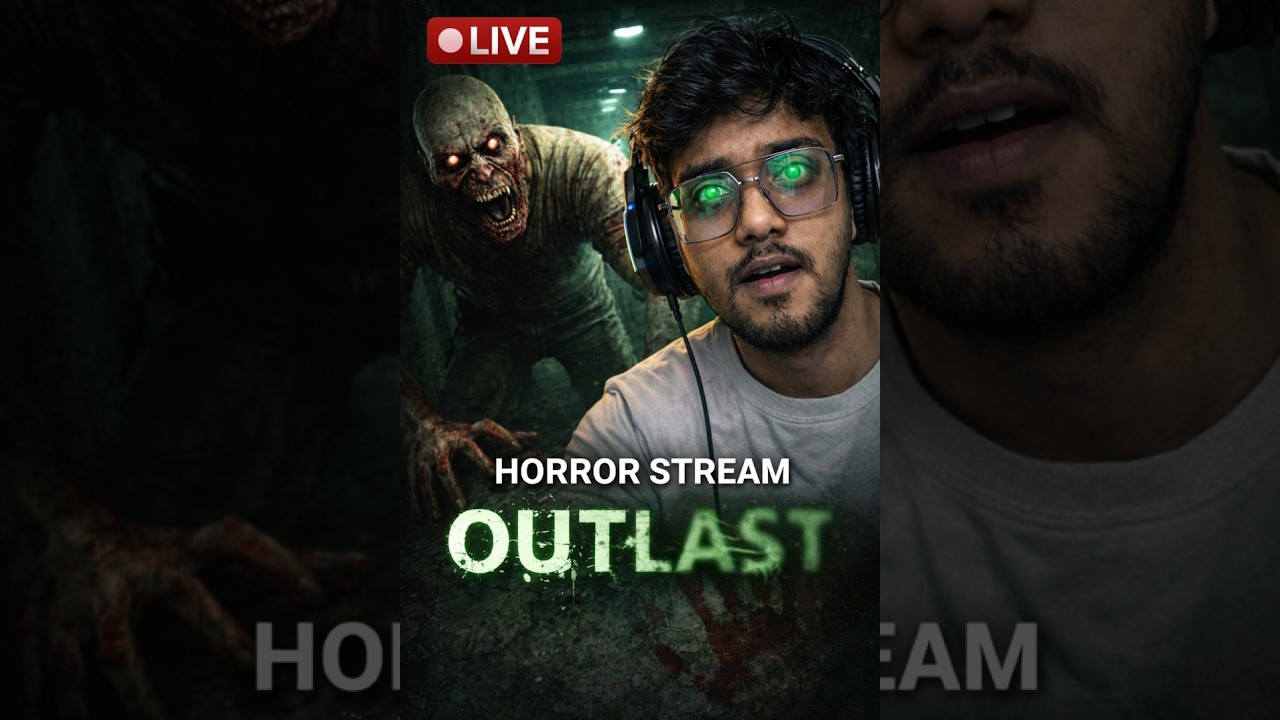 3AM Outlast Gameplay… Big Mistake 😳 #1