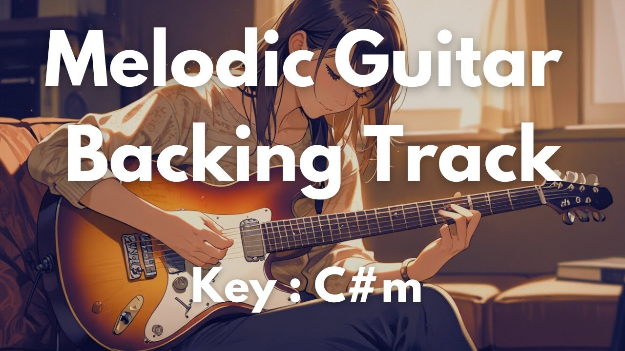 Melodic Guitar Backing Track in C#m | Lari Basilio Style Jam