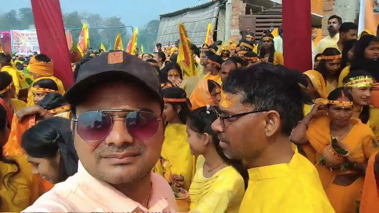 Kalash Yatra ka Aitihasik drishya #viralvideo #villagelife #devotion 