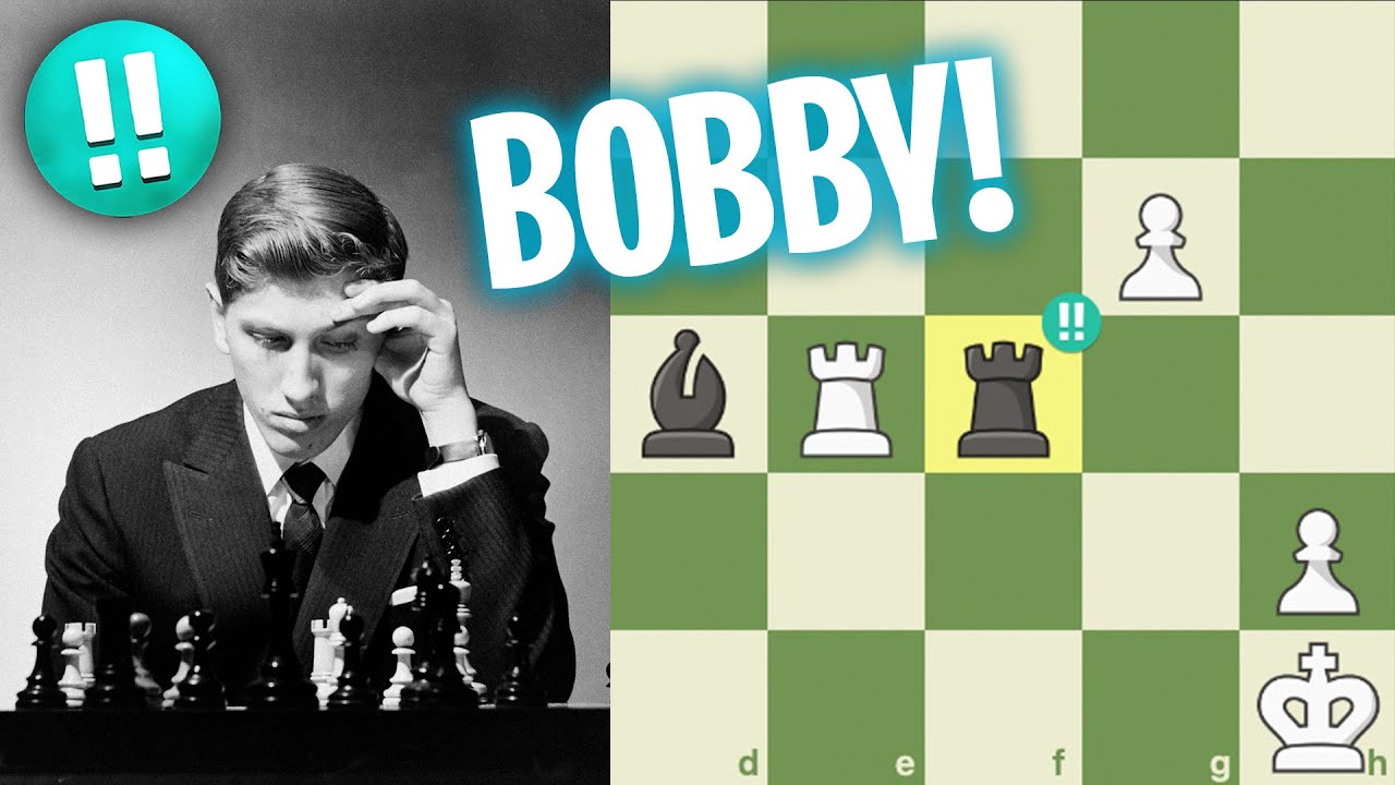 Bobby Fischer DESTRÓI sem deixar o adversário pensar! | Xadrez Brasil