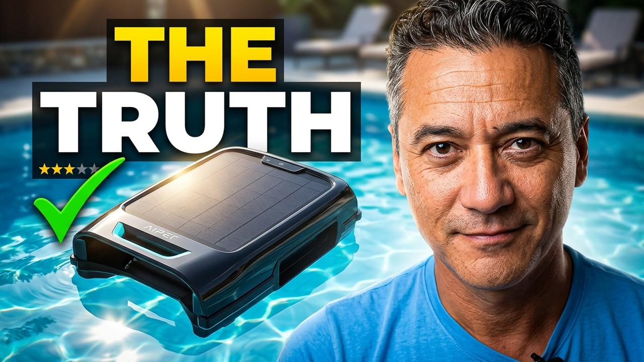 AIPER Surfer S2 Solar Pool Skimmer