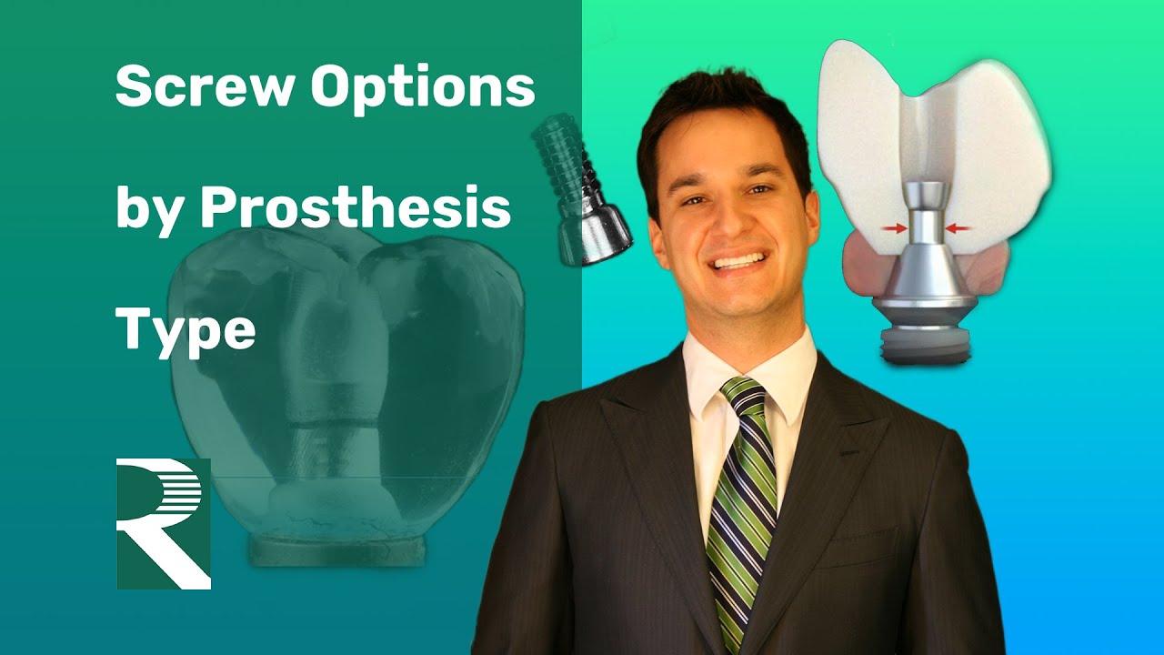 Vortex: Screw Options by Prosthesis Type