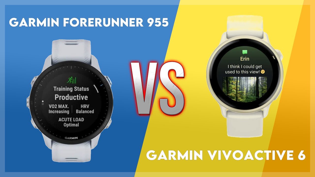 Garmin Forerunner 955 vs Garmin Vivoactive 6 Comparison
