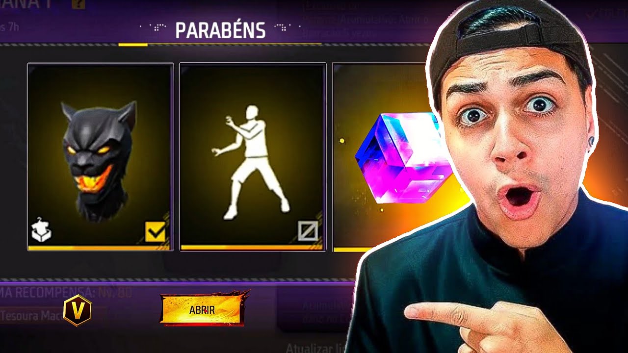 ACESSO ANTECIPADO! SKINS GRÁTIS LIBERADAS! FREITAS JÁ PEGOU TODOS OS PRÊMIOS GRÁTIS DO - FRE EFIRE 
