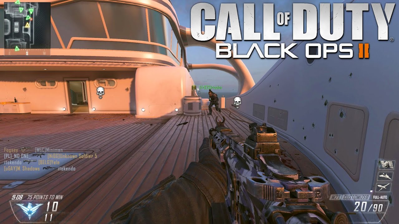 Call of Duty Black Ops II - Multiplayer Gameplay Part 29 - Team Deathmatch