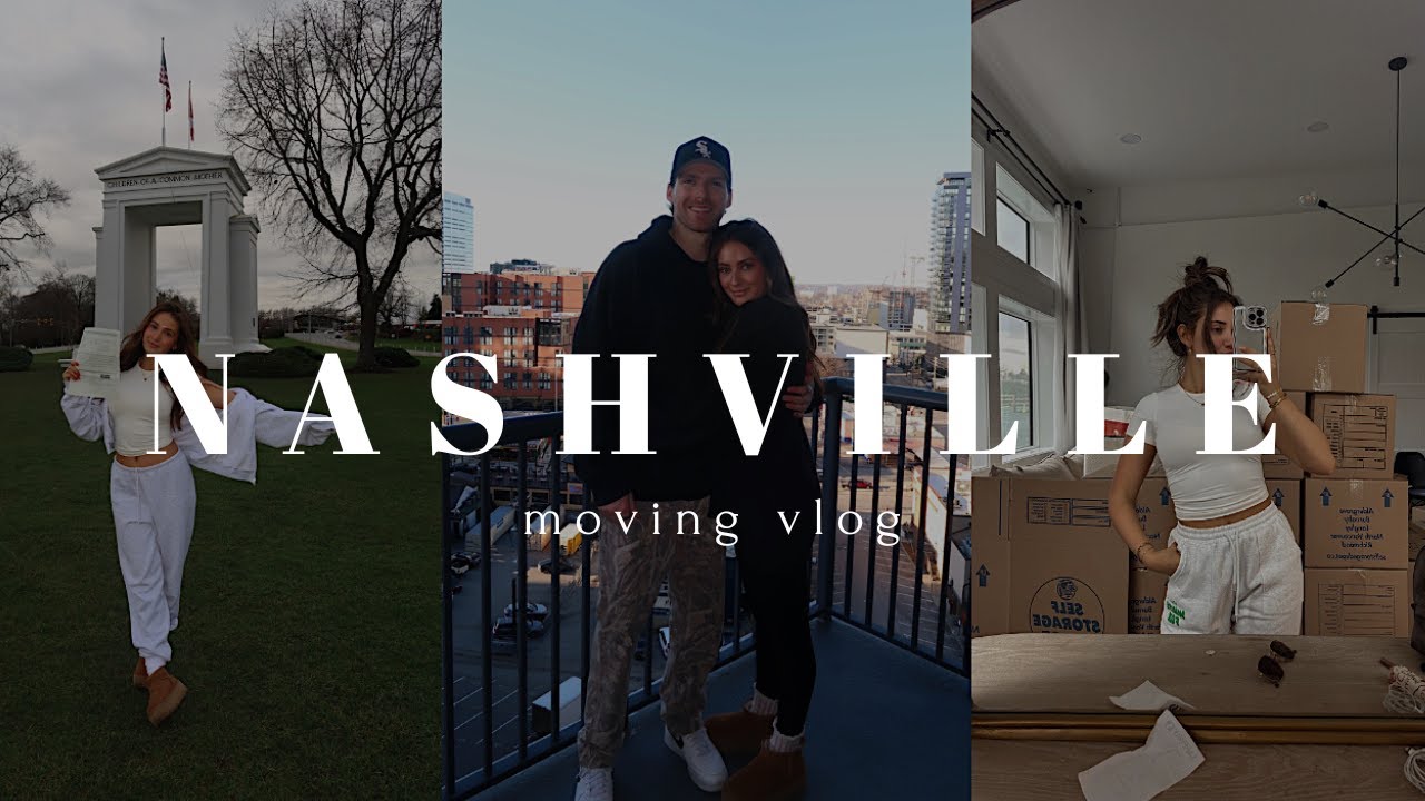 nashville moving vlog ♥ packing, going away party, new apartment!