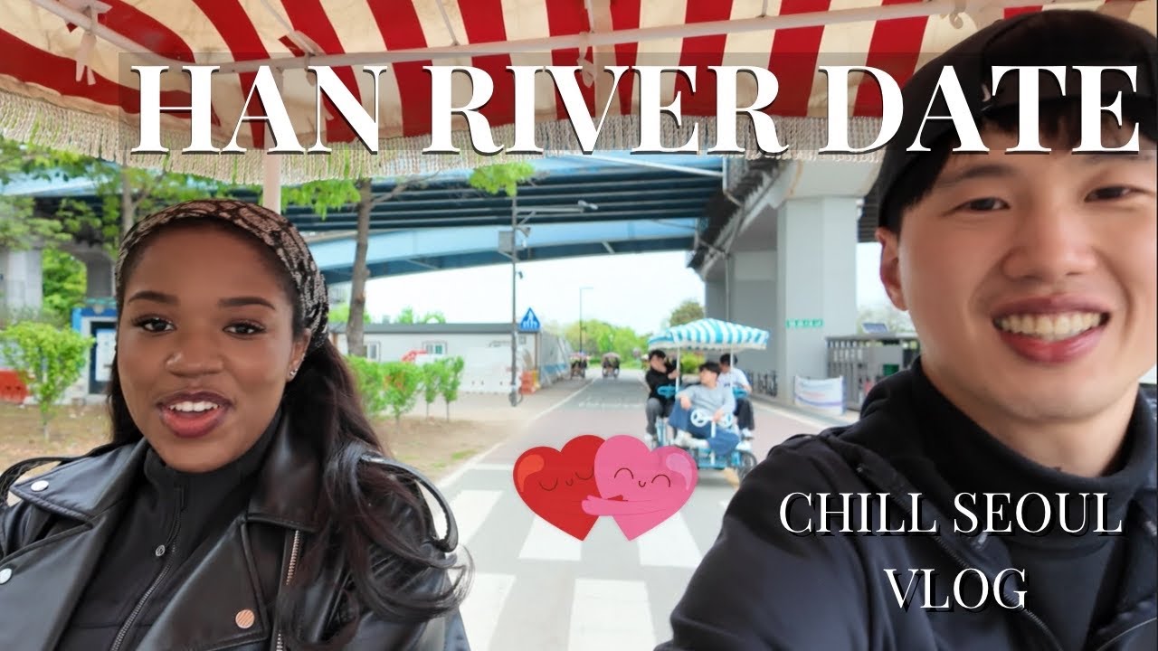 Han River Date 🌿 | Chill Vlog in Seoul with My Boyfriend 💕