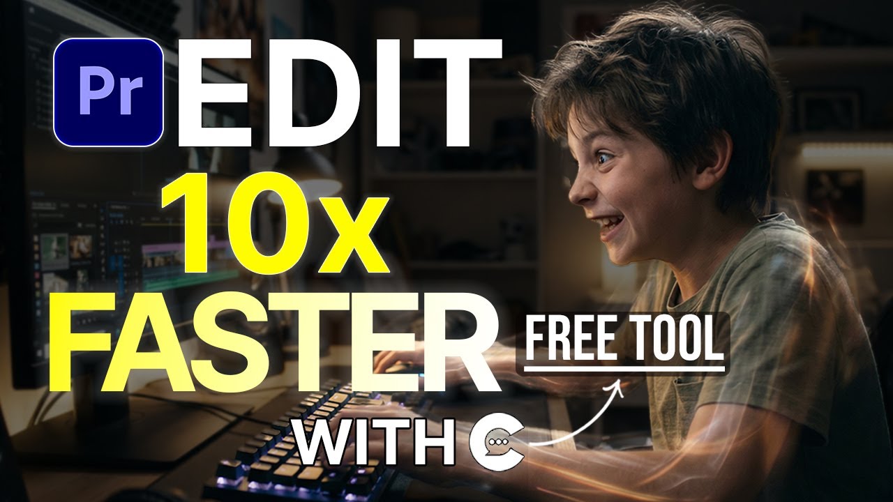 Stop Wasting Time! Edit 10x Faster in Premiere Pro | ChatCut Free Editing Tool