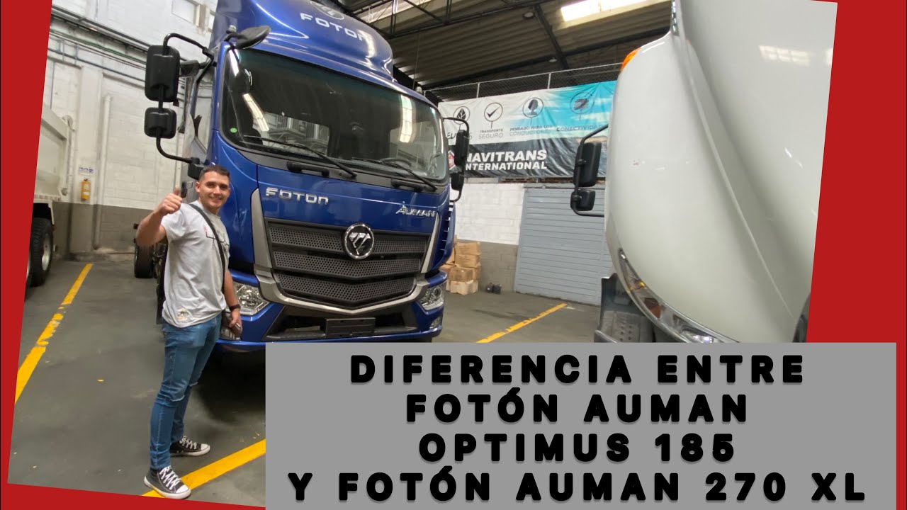 🚚FOTON OPTIMUS AUMAN 185 VS FOTON AUMAN 270 XL🚚