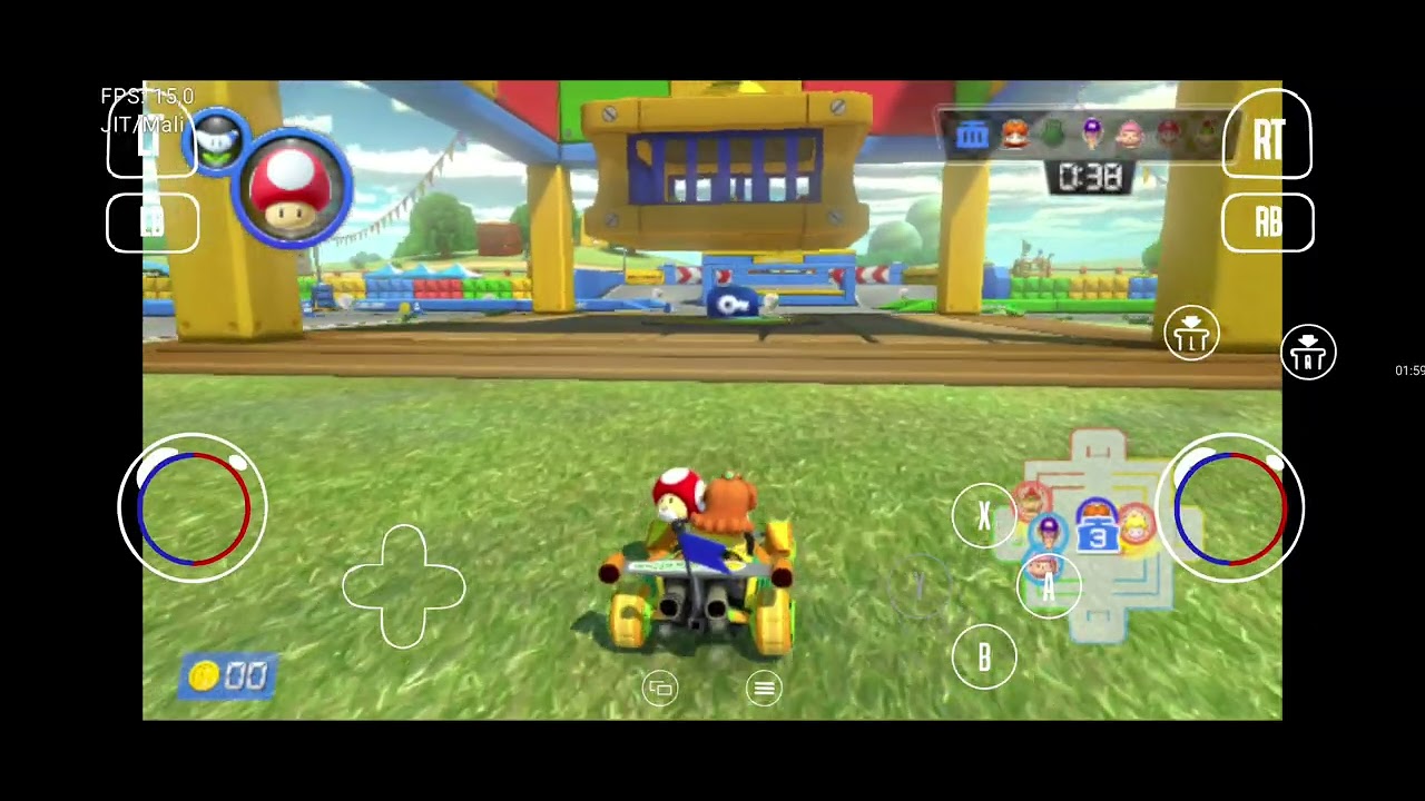 Mario kart 8 deluxe - Dodge the law (SNES battle course)