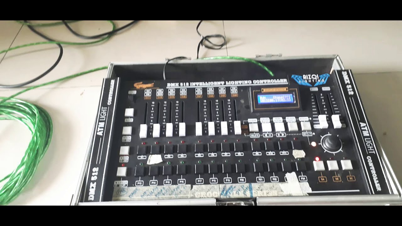Tutorial dmx 512 atau crocodile