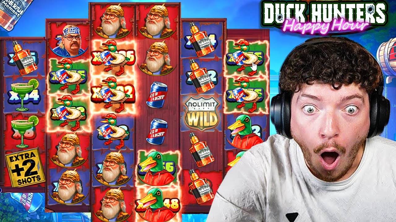 Я выиграл 5000 долларов в лотерее DUCK HUNTERS HAPPY HOUR!