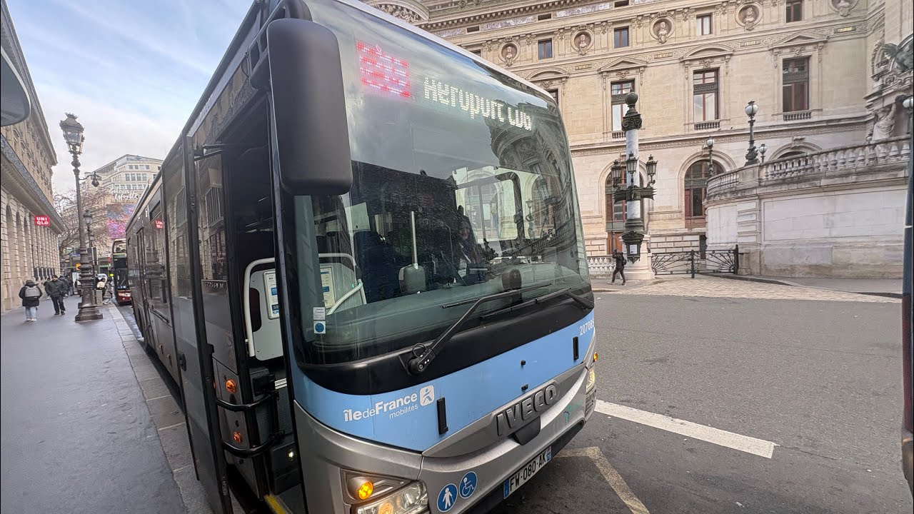 Roissybus Terminal 3 RoissyPole ➡️ Paris Opera Garnier  