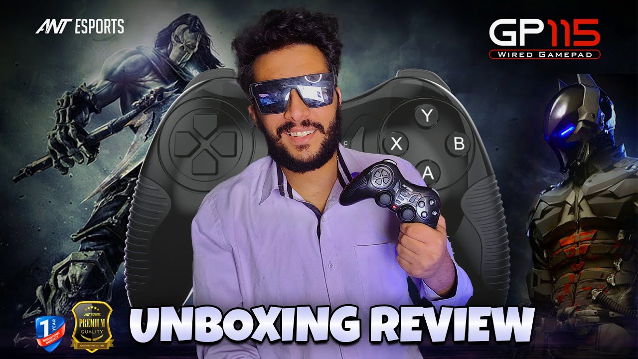 NEW ANT ESPORTS CONTROLLER GP115 UNBOXING & REVIEW(GAMING)