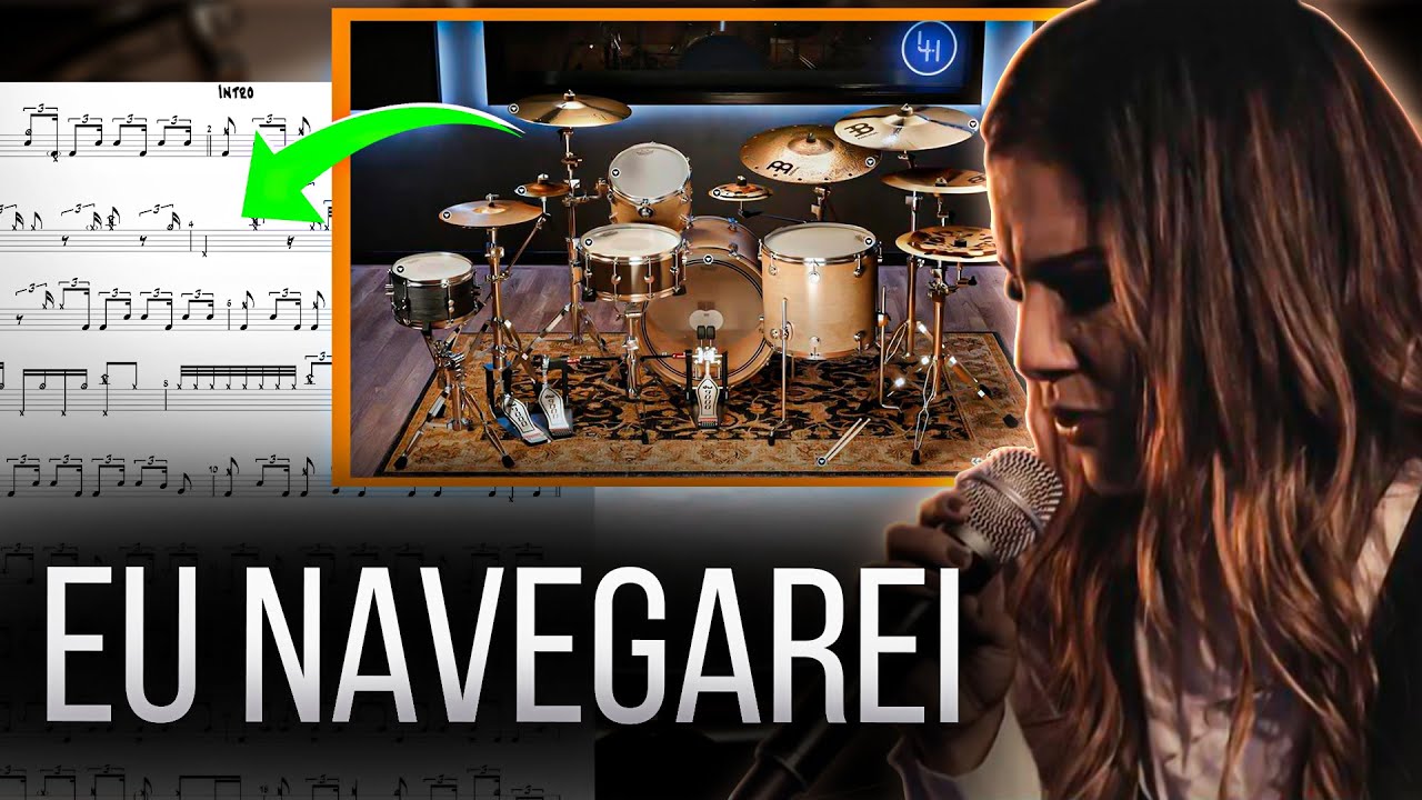 EU NAVEGAREI - Gabriela Rocha | Partitura de Bateria