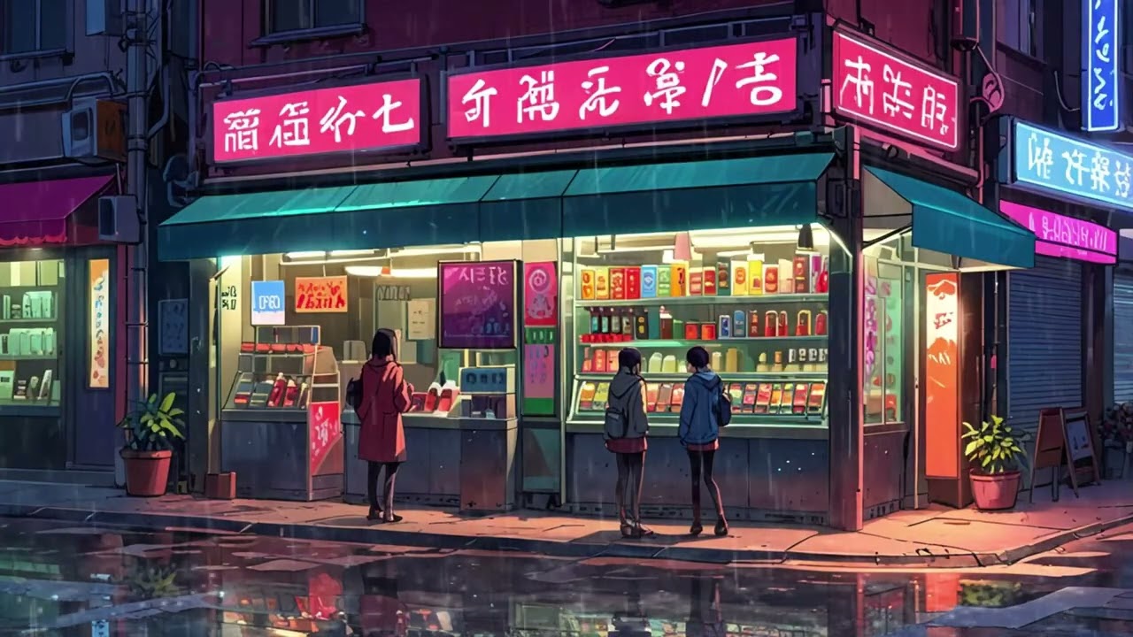 Lofi Rain Sounds 🌧️📚 | Instrumental Beats to Help You Focus