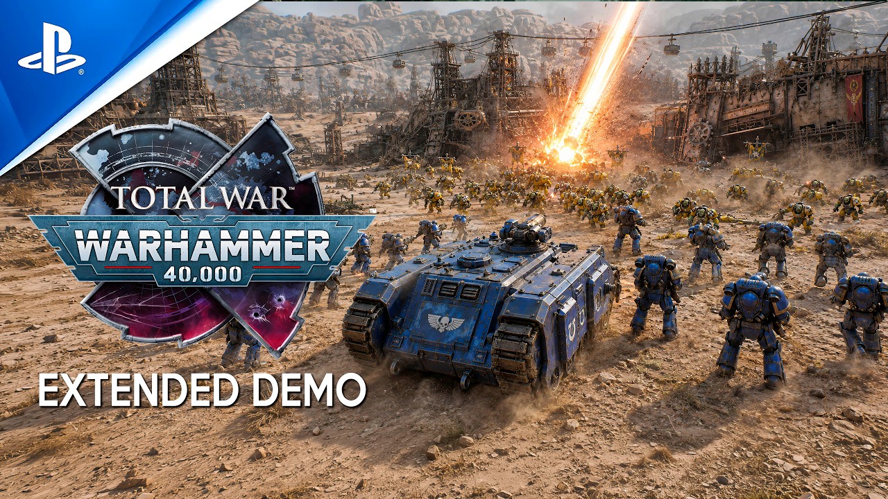 TOTAL WAR WARHAMMER 40000 Extended Demo Gamescom 2026 | New BRUTAL RTS Space Marines vs Ork Hordes