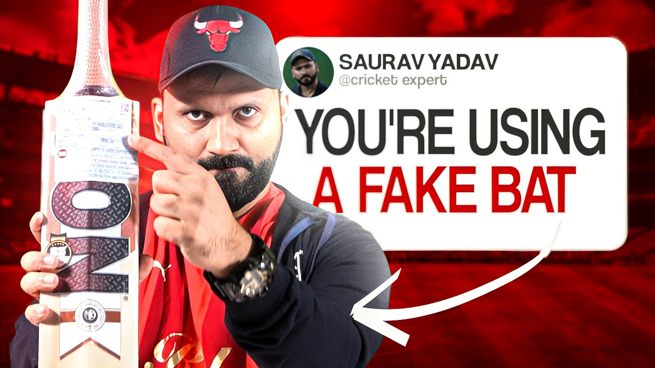 How to identify fake cricket bats!!