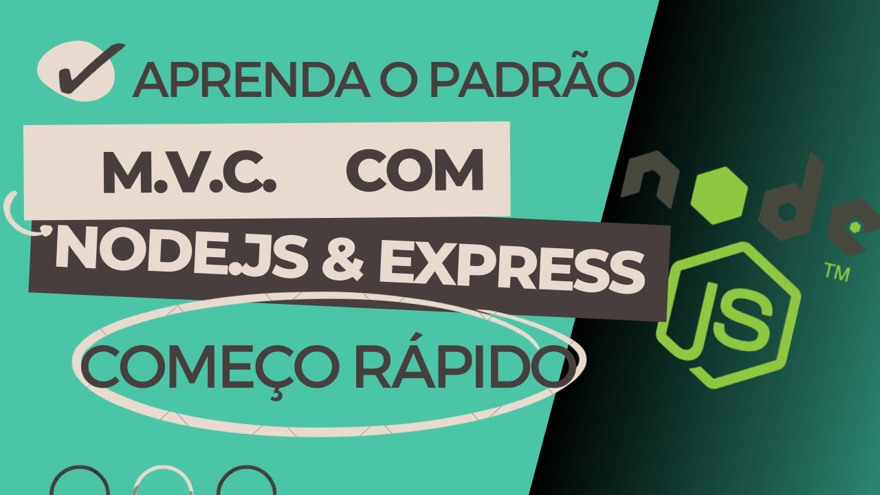 Como fazer um projeto Node.js com MVC e Express.js