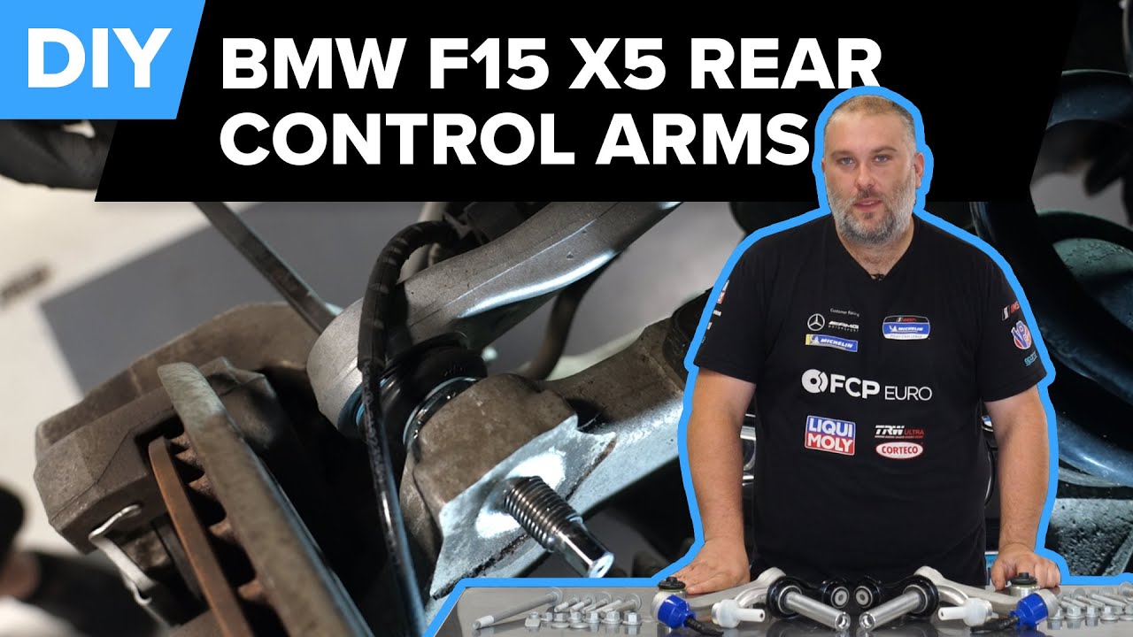 BMW X5 Rear Control Arm Replacement DIY (2014-2018 BMW F15 X5 & F16 X6)