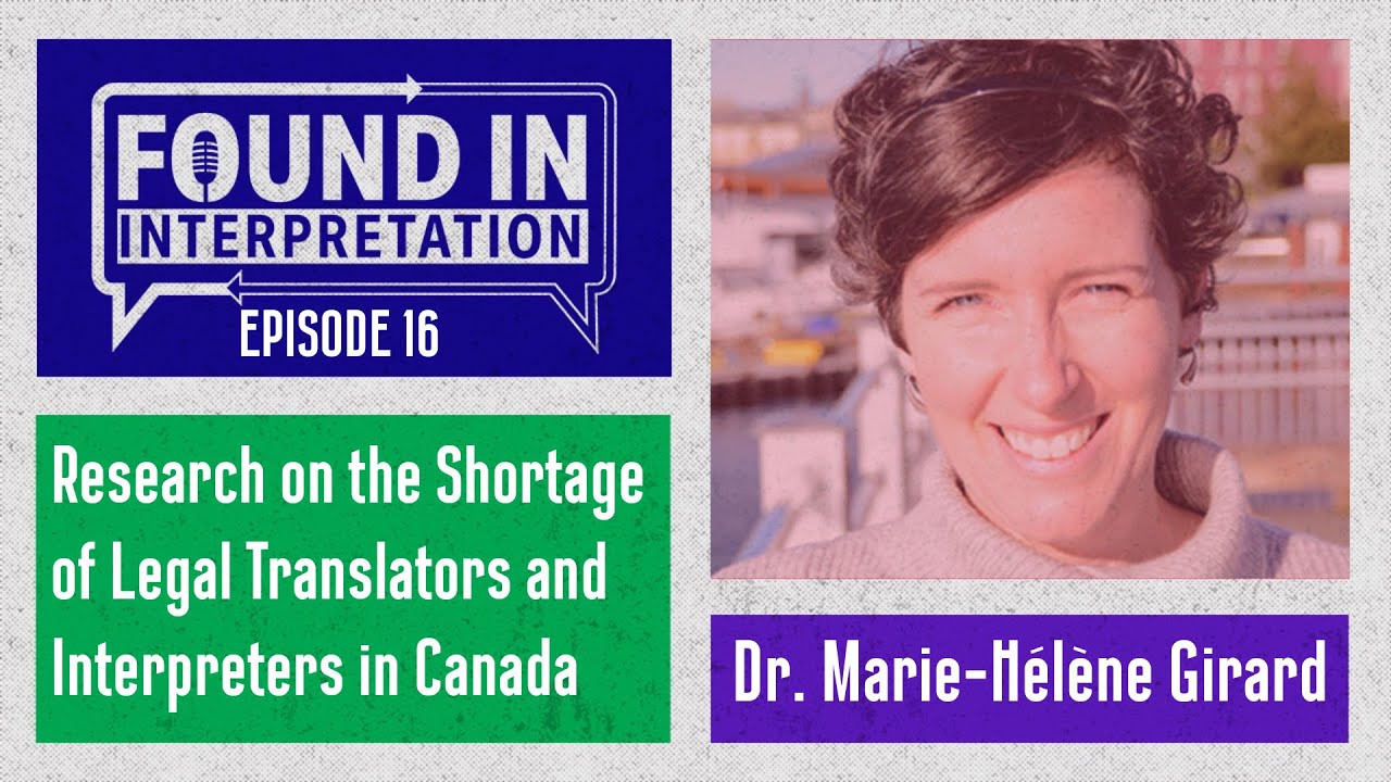 Ep.16: The Hidden Struggle: Canada’s Shortage of Legal Translators and Interpreters.